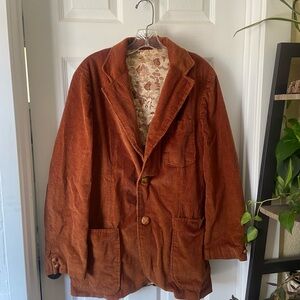 Men's Brown Corduroy Jacket